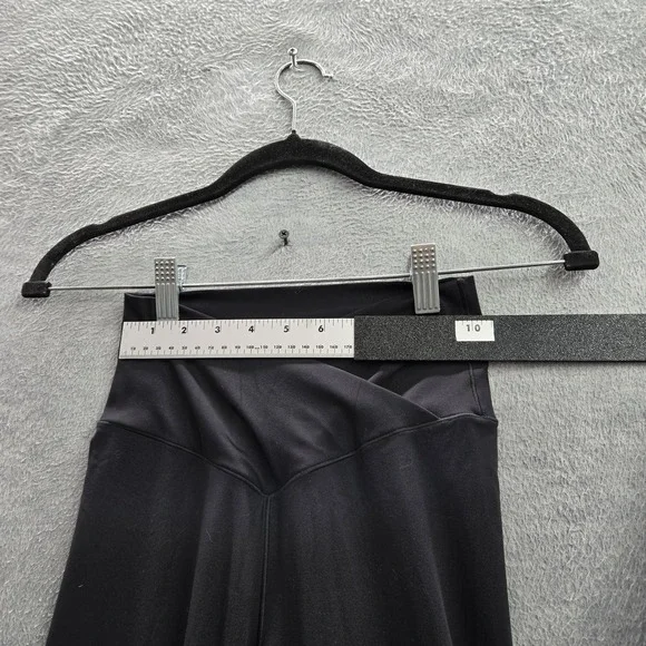 OFFLINE By Aerie Women Activewear Pants S/P Black Elastane Nylon Flared Real Me - Picture 7 of 12